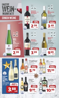 Wasser Angebot im aktuellen combi Prospekt auf Seite 27