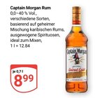 Rum Angebote von Captain Morgan bei GLOBUS Neustadt für 8,99 €