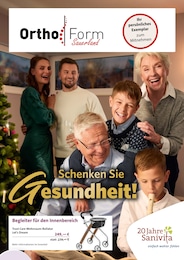 Ortho-Form Sauerland GmbH & Co. KG Prospekt für Sundern: "Schenken Sie Gesundheit!", 6 Seiten, 12.11.2025 - 31.01.2026
