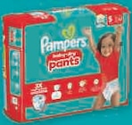 Culottes Pampers Geant Baby Dry - Pampers en promo chez Super U Troyes à 2,99 €