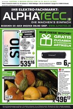 ALPHATECC. Prospekt für Stuttgart mit 8 Seiten ALPHATECC. Prospekt für Stuttgart: "DIE MACHEN‘S EINFACH", 8 Seiten, 19.10.2020 - 24.10.2020