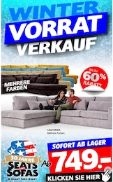 Der aktuelle Seats and Sofas Prospekt WINTER VORRAT VERKAUF