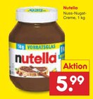 Nuss-Nugat-Creme von Nutella im aktuellen Netto Marken-Discount Prospekt für 5,99 €