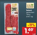 Aktuelles Salami geräuchert Angebot bei Netto Marken-Discount in Wuppertal ab 1,49 €