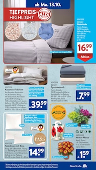 Jersey Bettwäsche Angebot im ALDI SÜD Prospekt, gültig von 13.10.2025 bis 18.10.2025 Jersey Bettwäsche Angebot im aktuellen ALDI SÜD Prospekt auf Seite 15