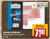 Schweine-Lachsbraten von Qualitäts Metzgerei Wilhelm Brandenburg für 7,90 € bei REWE im Angebot Schweine-Lachsbraten von Qualitäts Metzgerei Wilhelm Brandenburg im aktuellen REWE Prospekt