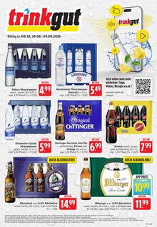 Aktueller Trinkgut Prospekt (Waldems, 6 Seiten zum blättern Trinkgut Prospekt Aktuelle Angebote mit 6 Seiten