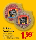 Tapas Snack Fuet in Scheiben Angebote von Sol & Mar bei Lidl Kiel für 1,99 €