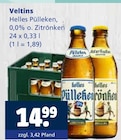 Helles Pülleken im Angebot bei Getränkewelt in Bottrop Helles Pülleken Angebote von Veltins bei Getränkewelt Bottrop für 14,99 €