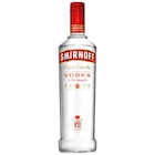 Vodka Smirnoff Red en promo chez Auchan Hypermarché Ris-Orangis à 11,50 €