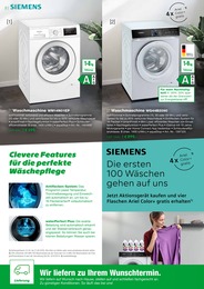 EP: Waschmaschine im Prospekt 