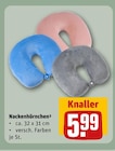 Aktuelle Kissen Angebote bei REWE in Frankfurt (Main) Aktuelles Nackenhörnchen Angebot bei REWE in Frankfurt (Main) ab 5,99 €