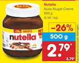 Nuss-Nugat-Creme Angebot in Jenalöbnitz Nuss-Nugat-Creme im aktuellen Prospekt bei Netto Marken-Discount in Jenalöbnitz
