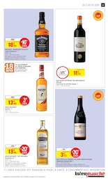 Prix et réduction Jack Daniel's dans le prospectus Intermarché en cours Offre Jack Daniel's dans le catalogue Intermarché du moment à la page 35