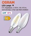 LED-Lampe von OSRAM im aktuellen V-Markt Prospekt für 3,00 €