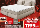 porta Möbel Braunschweig - Boxspringbett 'Tassia' Angebot im Prospekt Boxspringbett 'Tassia' bei porta Möbel im Braunschweig Prospekt für 1.199,00 €