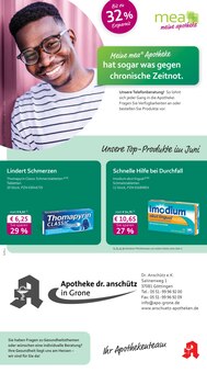 Aktueller mea - meine apotheke Prospekt "Unsere Juni-Angebote" Seite 1 von 4 Seiten