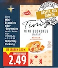 Mini Blondies von Tim's im aktuellen E center Prospekt
