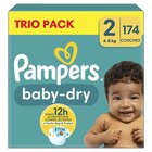 Couches Trio Pack - PAMPERS en promo chez Carrefour Versailles à 31,09 €