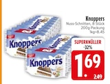 Nuss-Schnitten von Knoppers im aktuellen EDEKA Prospekt für 1,69 €