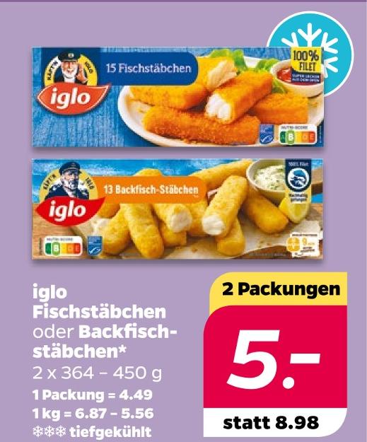 Fischstäbchen oder Backfischstäbchen