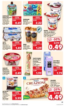 Nutella im aktuellen Kaufland Prospekt (Cottbus) Nutella im Kaufland Prospekt "Aktuelle Angebote" mit 52 Seiten (Cottbus)