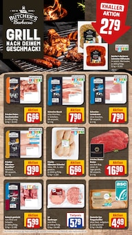 Schweinefleisch im REWE Prospekt "Dein Markt" mit 33 Seiten (Leipzig)