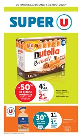 Promos Chocolat dans le catalogue "SUPER U" de Super U Chocolat en promo dans le catalogue Super U à la page 1