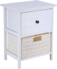 Meuble Paulownia 1 tiroir et 1 panier 27.5×37.5×48cm dans le catalogue Maxi Bazar