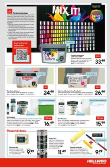 Wandfarbe im Hellweg Prospekt "Die Profi-Baumärkte" mit 24 Seiten (Dortmund)