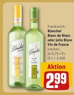 Aktuelle Gin Angebote bei REWE in Braunschweig Aktuelles Blanc de Blanc Angebot bei REWE in Braunschweig ab 2,99 €