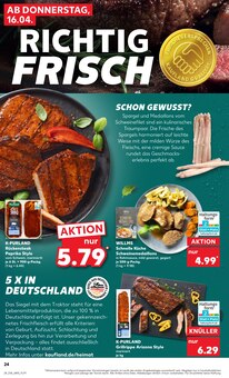 Grillfleisch im Kaufland Prospekt "KNÜLLER" mit 70 Seiten (Darmstadt)