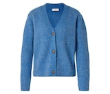 Tchibo im Supermarkt - Strickjacke mit RWS-zertifizierter Wolle, blau Angebot im Prospekt Strickjacke mit RWS-zertifizierter Wolle, blau bei Tchibo im Supermarkt im Prospekt "" für 29,99 €