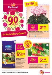 Catalogue Jardineries & Animaleries Delbard en cours à Cormeilles-en-Parisis et alentours, "90 ans à colorer votre automne !", 8 pages, 08/10/2025 - 19/10/2025