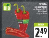 Spitzpaprika rot Angebote von EDEKA Bio bei EDEKA Hof für 2,49 €