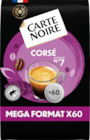 DOSETTES DE CAFÉ CORSÉ CARTE NOIRE - CARTE NOIRE en promo chez Auchan Supermarché Aulnay-sous-Bois à 7,14 €