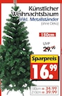 Künstlicher Weihnachtsbaum 150cm bei Wreesmann im Prospekt "" für 16,99 €