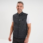 Gilet sans manches col montant gris foncé homme à 15,00 € dans le catalogue La Halle
