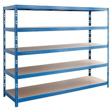 Regalux Metall-Schwerlastregal Mega (70 x 240 x 200 cm, Traglast: 450 kg/Boden, Stecken) Angebot in Gerstungen im aktuellen Prospekt bei BAUHAUS in Gerstungen
