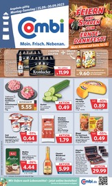 Aktueller combi Supermarkt Prospekt in Bielefeld und Umgebung, "Markt - Angebote" mit 26 Seiten, 25.09.2023 - 30.09.2023