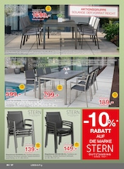 Aktueller Möbelzentrum Pforzheim Prospekt mit Esstisch, "MEHR KOMFORT FÜR DRAUSSEN!", Seite 6