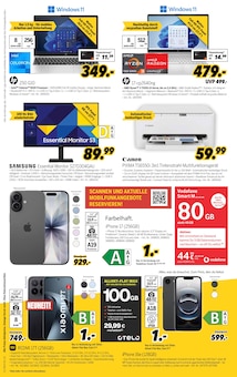 Smartphone im MEDIMAX Prospekt "TEAM ALLESKÖNNER: LÄUFT. EINFACH" mit 8 Seiten (Mülheim (Ruhr))