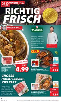 Schweinefilet im Kaufland Prospekt "Hier bin ich richtig" mit 72 Seiten (Potsdam)