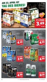 Aktueller Marktkauf Prospekt mit Bier, "GANZ GROSS in kleinsten Preisen!", Seite 22