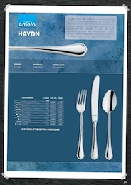 Hamberger Messer im Prospekt 