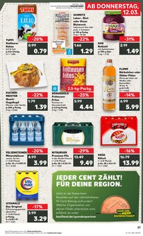 Wodka im Kaufland Prospekt "Hier bin ich richtig" mit 66 Seiten (Bonn)