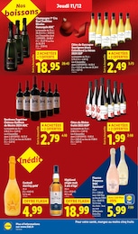 Prix et réduction Champagne Brut dans le prospectus Lidl en cours Offre Champagne Brut dans le catalogue Lidl du moment à la page 36