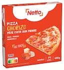 Pizza Surgelée Chorizo - NETTO - Netto à Anglet Pizza Surgelée Chorizo - NETTO en promo chez Netto Anglet à 5,17 €