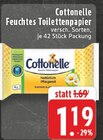 Feuchtes Toilettenpapier Angebote von Cottonelle bei EDEKA Oberhausen für 1,19 €