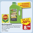 Aktuelles Bio Essigsäure Angebot bei combi in Hannover ab 8,99 €